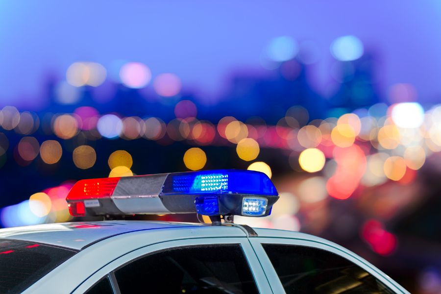 Can I Fight A Probation Violation Charge The top of a police squad car